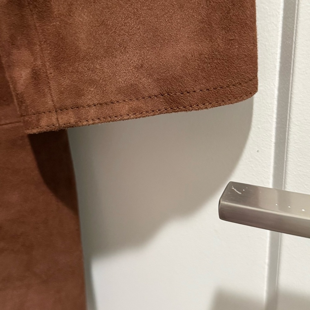 NWT Weekend Max Mara Leather Trench Coat - Picture 9 of 16